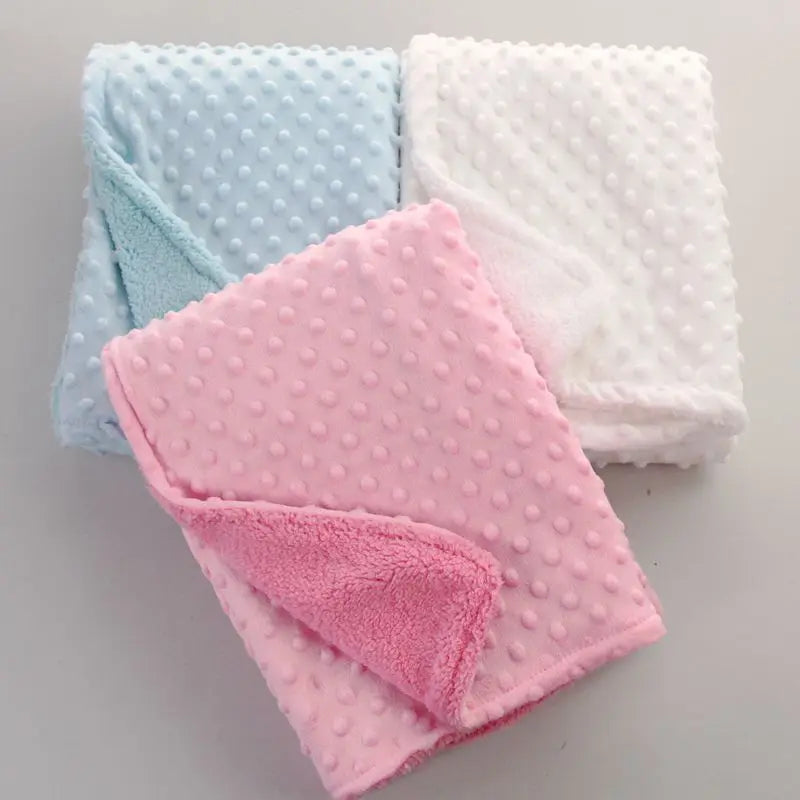 Couverture bébé douce et chaude en polaire