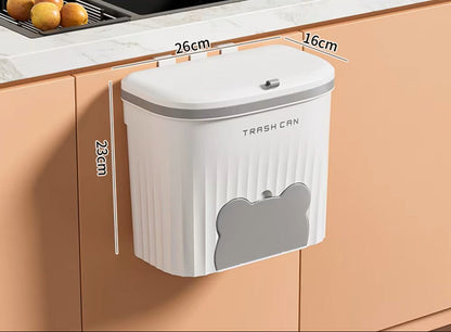 Poubelle murale utile